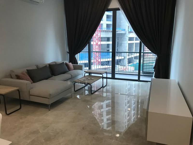 Service Residence for Rent at Vogue Suites One - Shi Hui - Living Room - PropertyGuru.com.my