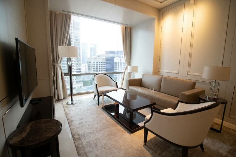 Service Residence for Rent at Pavilion Suites - Jan Tham - Living Room - PropertyGuru.com.my