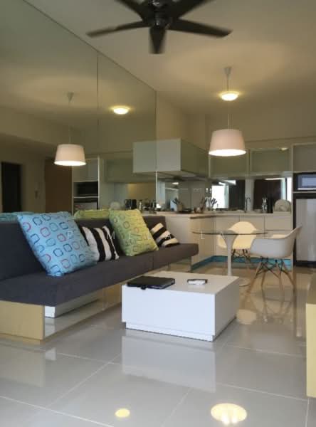 Kondominium untuk Dijual di DEX Suites 1.0 (Tower A) @ Kiara East - Pamela Lai - Living Room - PropertyGuru.com.my