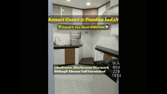 Apartment for Rent at Kenari Court - Wincent Chuah - PropertyGuru.com.my