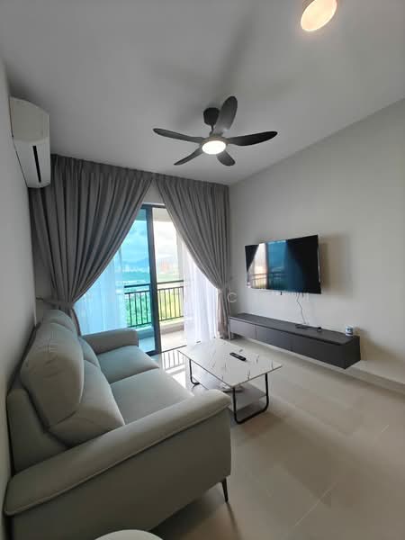 Service Residence for Rent at Baron Residence @ Lake City - Perry Chai - Living Room - PropertyGuru.com.my