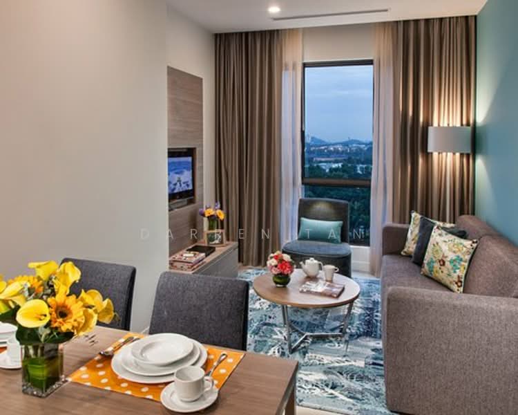 Service Residence for Rent at D'Pulze Cyberjaya - Darren Tan - Living Room - PropertyGuru.com.my