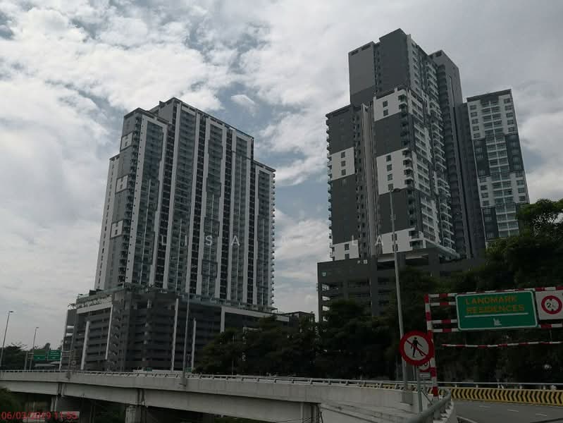 Service Residence for Sale at Service Residence @ Landmark Residence 1 - Lisa Azila - Exterior - PropertyGuru.com.my