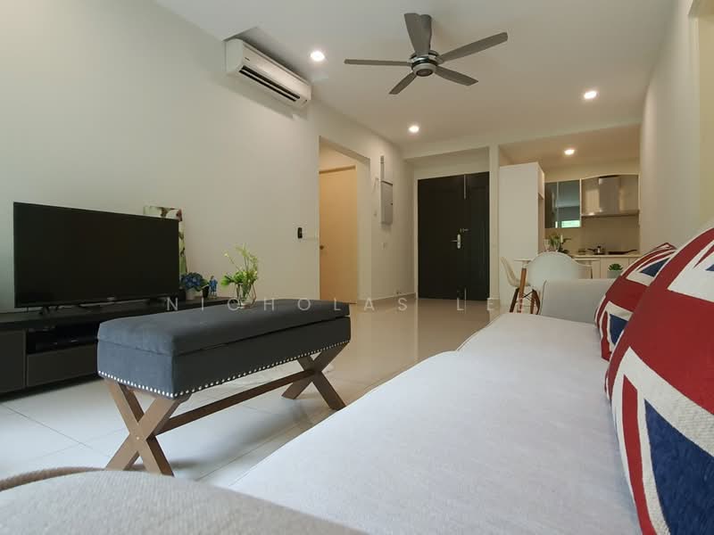 Condominium for Sale at The Haven - Nicholas Lee - Living Room - PropertyGuru.com.my