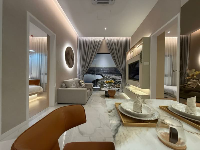 Service Residence for Sale at The WYN Residences - Jacky Yong - Living Room - PropertyGuru.com.my