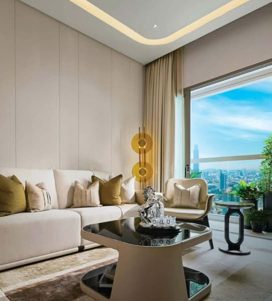 Servis Apartment untuk Dijual di Pavilion Square - Leon Lee - Living Room - PropertyGuru.com.my