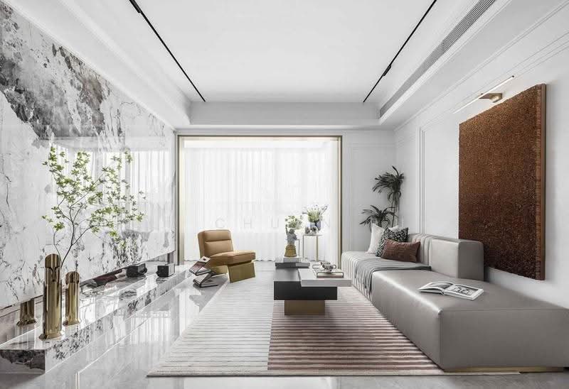 Service Residence for Sale at Aster Hill - Wei Chuen Pua - Living Room - PropertyGuru.com.my