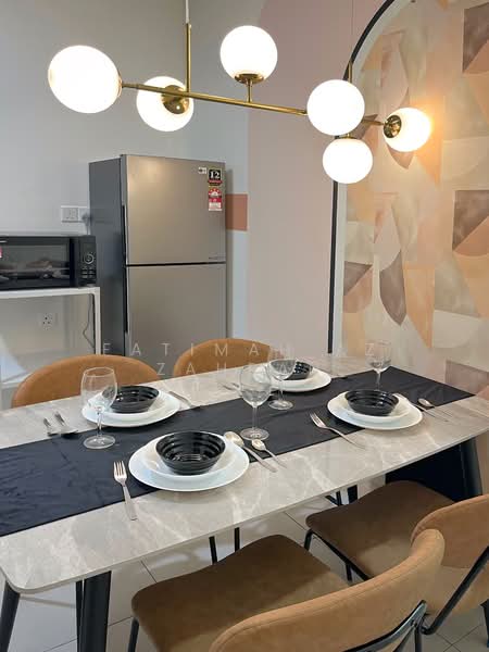 Service Residence for Rent at Meta City - Fatimah Az Zahrah - Dining Room - PropertyGuru.com.my