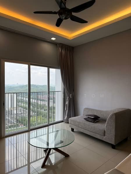 Kondominium untuk Disewa di The Wharf Residence - Shirlee Toh - Living Room - PropertyGuru.com.my