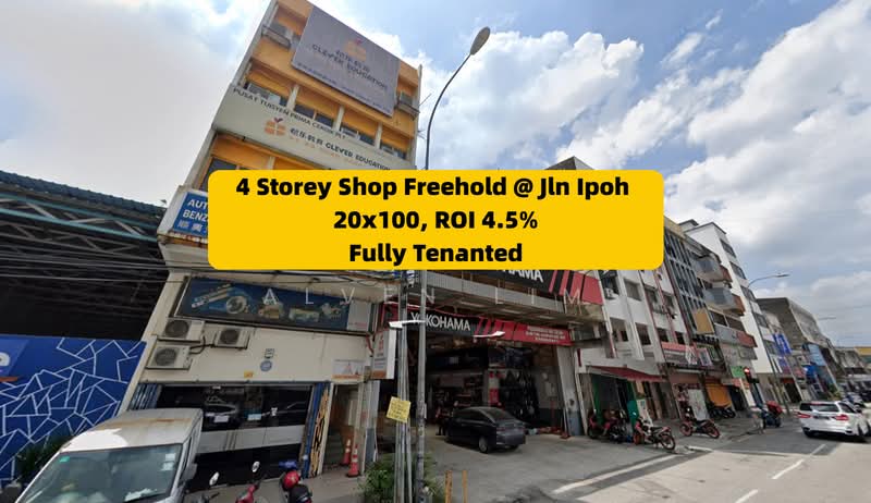 Shop for Sale in Jalan Ipoh (Kuala Lumpur) - Alven Lim - PropertyGuru.com.my
