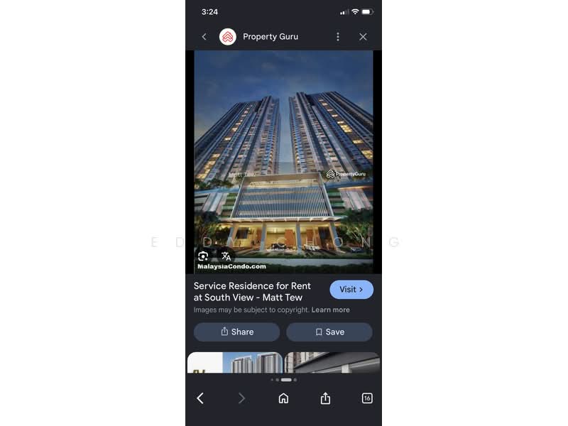 Service Residence for Sale at South View - Eddy Chong - PropertyGuru.com.my