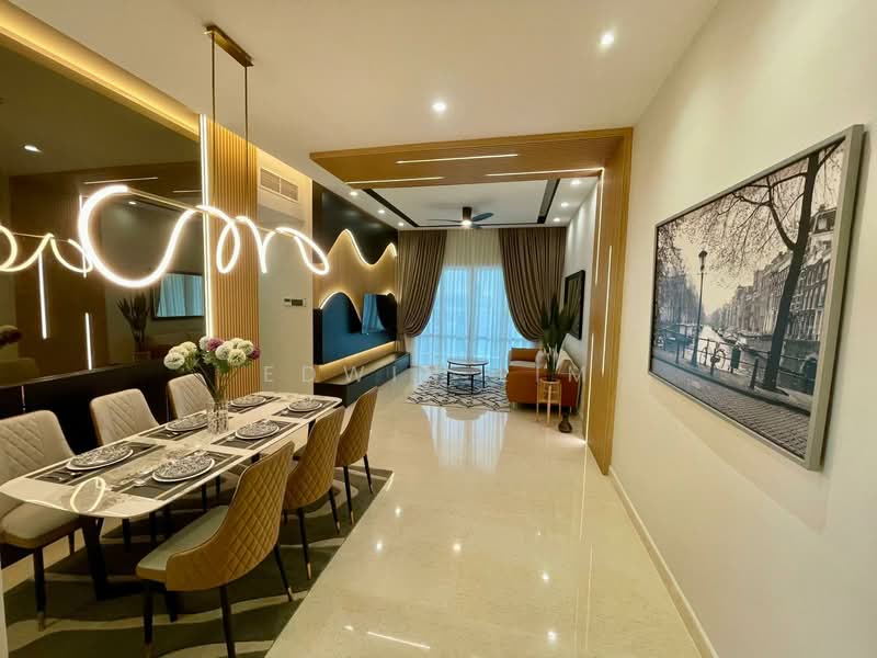 Service Residence for Rent at TriTower Residence @ Johor Bahru Sentral - Edwin Lim - Dining Room - PropertyGuru.com.my