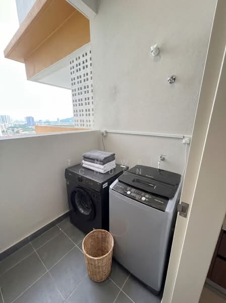Condominium for Rent at Residensi Sateria - Tan Wei Chuen - Balcony - PropertyGuru.com.my