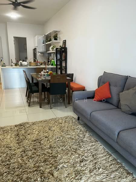 Servis Apartment untuk Dijual di Clarita Tower @ Eco Sky - Chris Choo - Living Room - PropertyGuru.com.my