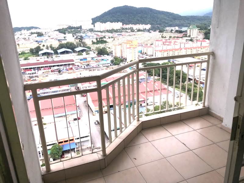 Kondominium untuk Disewa di Kepong Sentral Condominium - David Lao - Balcony - PropertyGuru.com.my