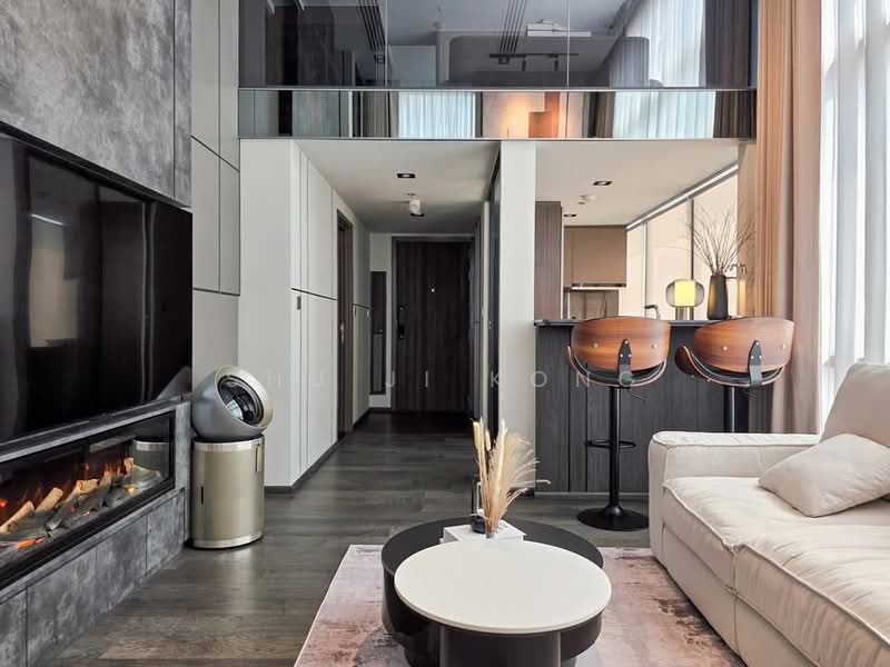 Service Residence for Sale at Aricia Residences - Shu Ji Kong - Living Room - PropertyGuru.com.my