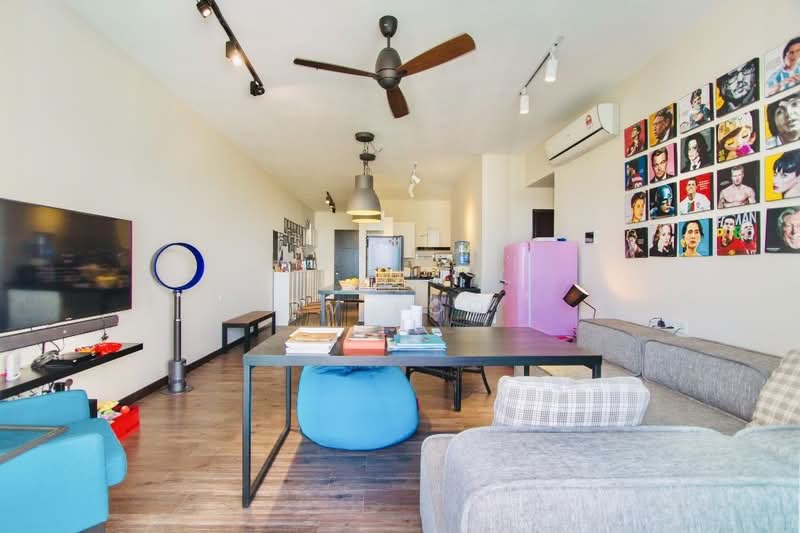 Condominium for Rent at Vertiq - KV LOO - Living Room - PropertyGuru.com.my