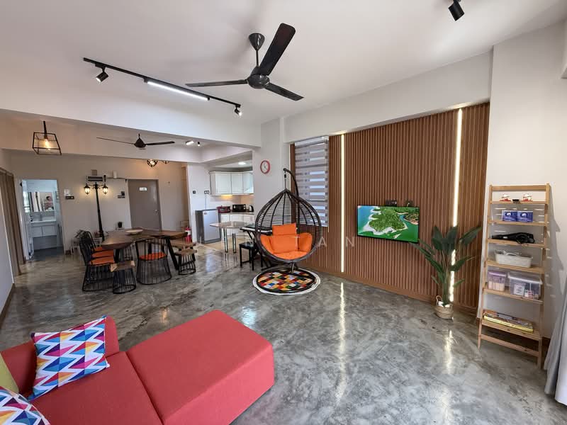 Apartment for Rent at Kempas Apartment - Jen Tan - Living Room - PropertyGuru.com.my