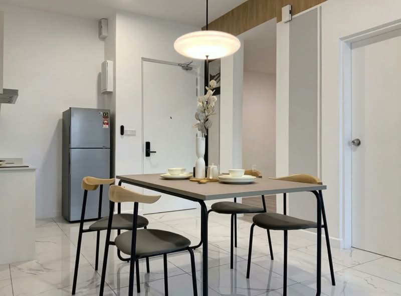 Service Residence for Rent at Cubic Botanical - Ally Lee - Dining Room - PropertyGuru.com.my