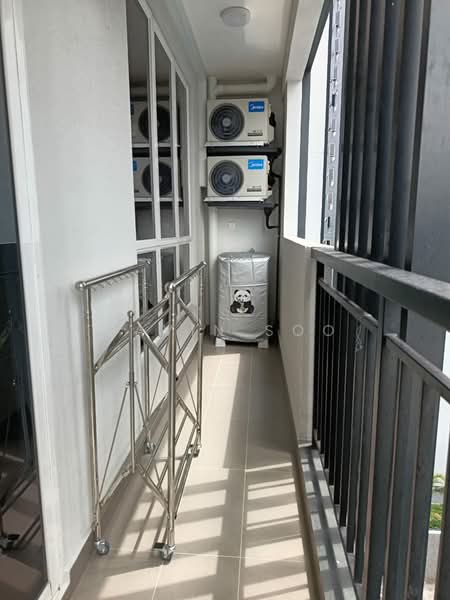 Service Residence for Rent at TRELLIS RESIDENCES - Gavin Soo - Balcony - PropertyGuru.com.my
