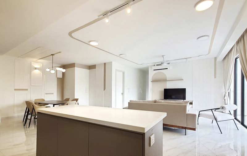 Condominium for Sale at South Brooks - Eve Tan - Living Room - PropertyGuru.com.my