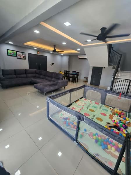 Rumah Teres 2 Tingkat untuk Dijual di Ulu Tiram (Johor) - Chen Shieh Yu - Living Room - PropertyGuru.com.my