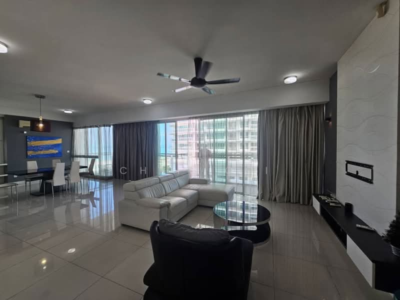 Kondominium untuk Disewa di Gurney Paragon - Chris Ooi - Living Room - PropertyGuru.com.my