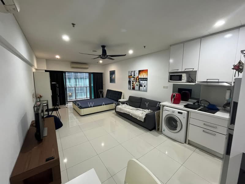 Service Residence for Rent at Mercu Summer Suites - Edward Yap - Living Room - PropertyGuru.com.my