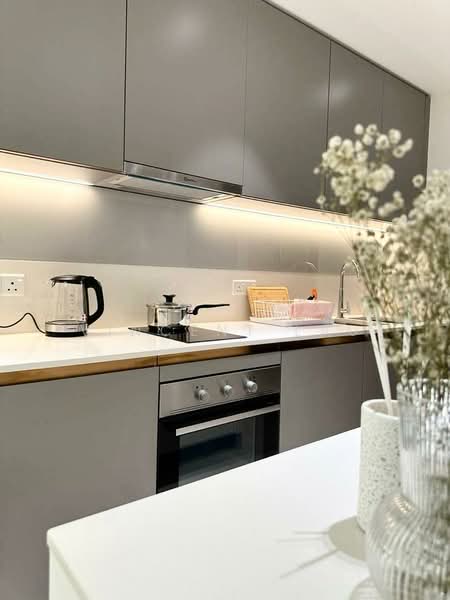 Service Residence for Rent at Residensi Solaris Parq - Vincent Lau - Kitchen - PropertyGuru.com.my