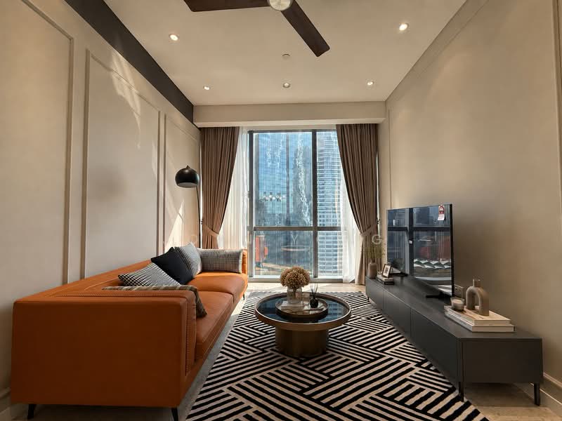 Service Residence for Rent at SO Sofitel Kuala Lumpur Residences - John Yong - Living Room - PropertyGuru.com.my
