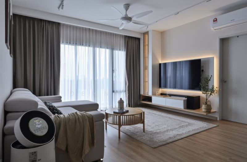 Service Residence for Sale at Setia Sky 88 - Dennis Lee - Living Room - PropertyGuru.com.my