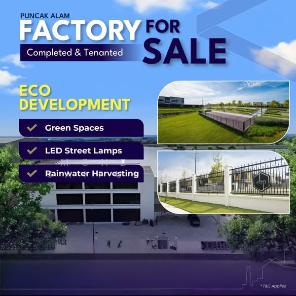 Detached Factory for Sale in Eco Business Park V (Puncak Alam) - Mohd Aizat Saiful Bahri - Exterior - PropertyGuru.com.my