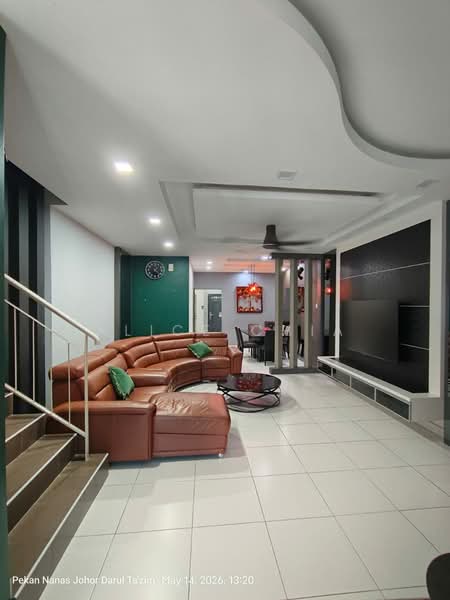 Rumah Kluster untuk Dijual di Taman Ekoflora (Johor Bahru) - Alice Chia - Living Room - PropertyGuru.com.my