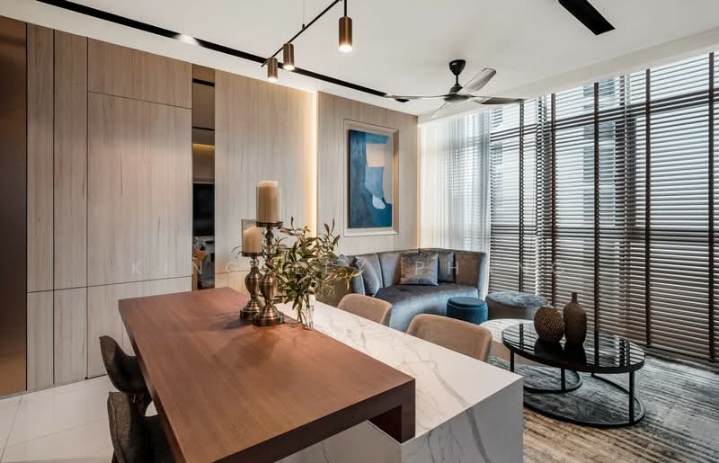 Service Residence for Sale at Core Soho Suite - Kingsley Phang - Living Room - PropertyGuru.com.my