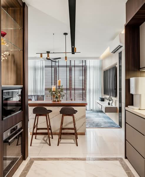 Service Residence for Sale at Core Soho Suite - Kingsley Phang - Living Room - PropertyGuru.com.my