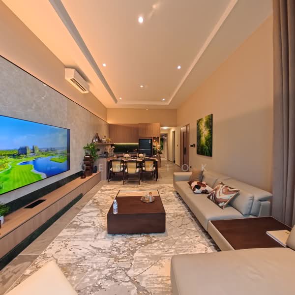 Cluster House for Sale in Gelang Patah (Johor) - Jen Kiok - Living Room - PropertyGuru.com.my