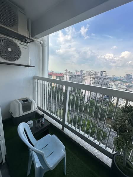 Service Residence for Rent at Alam Sanjung - Ray Chong - Balcony - PropertyGuru.com.my