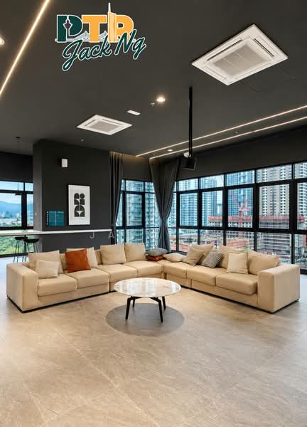 Servis Apartment untuk Disewa di Rubica @ Harbour Place - Jack Ng - Living Room - PropertyGuru.com.my