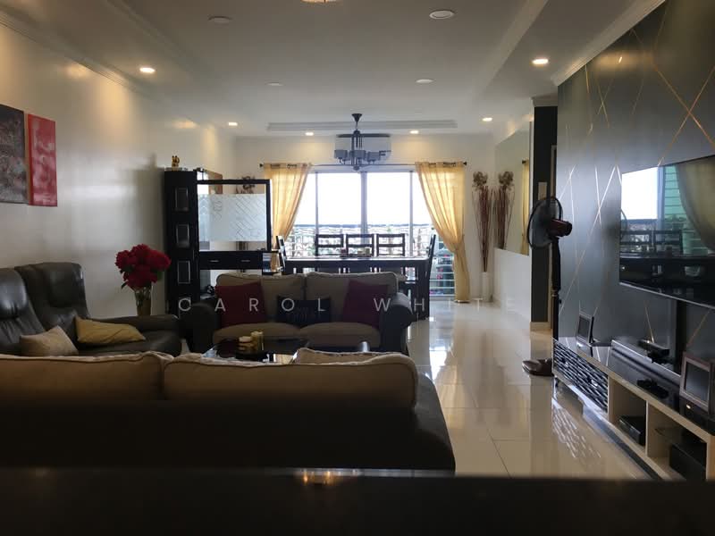 Kondominium untuk Dijual di D'Pines@Ampang - Carol White - Living Room - PropertyGuru.com.my