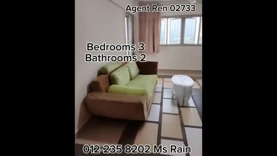 Pangsapuri untuk Disewa di Sri Bahagia Court - Chris Lim - PropertyGuru.com.my
