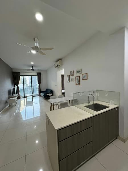 Service Residence for Rent at V Residence 2 @ Sunway Velocity - Melody Soong - Living Room - PropertyGuru.com.my