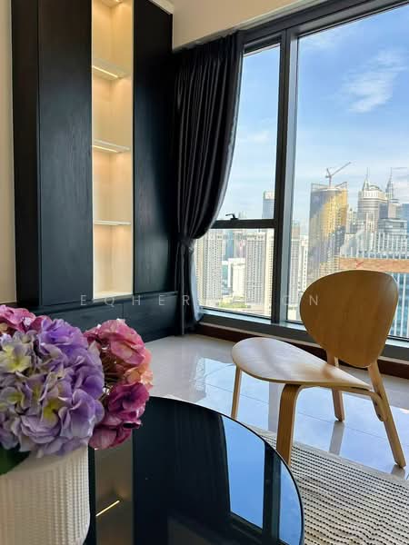 Service Residence for Sale at Core Residence @ TRX - Eqhern Oon - Living Room - PropertyGuru.com.my
