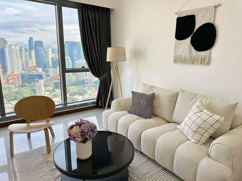 Service Residence for Sale at Core Residence @ TRX - Eqhern Oon - Living Room - PropertyGuru.com.my