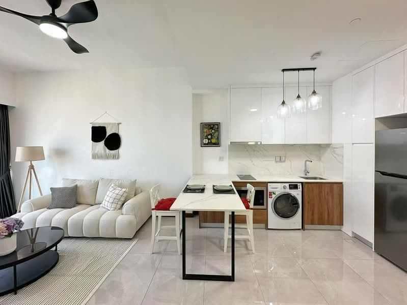Service Residence for Sale at Core Residence @ TRX - Eqhern Oon - Living Room - PropertyGuru.com.my
