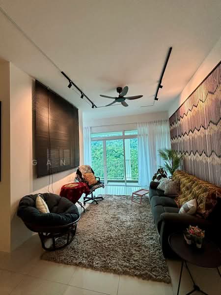 Kondominium untuk Disewa di Ferringhi Residence 2 - Gan Chun Kai - Living Room - PropertyGuru.com.my