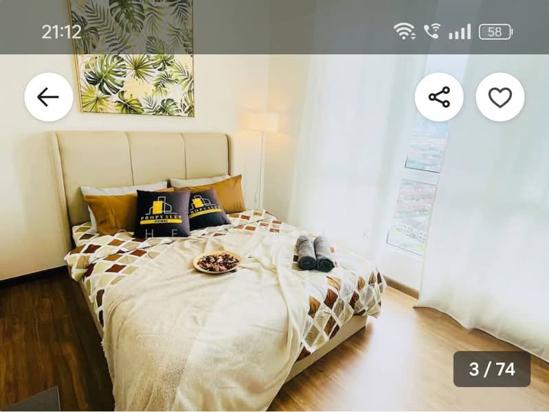 Servis Apartment untuk Disewa di 121 Residences - Cheah Wei Kit - Bedroom - PropertyGuru.com.my