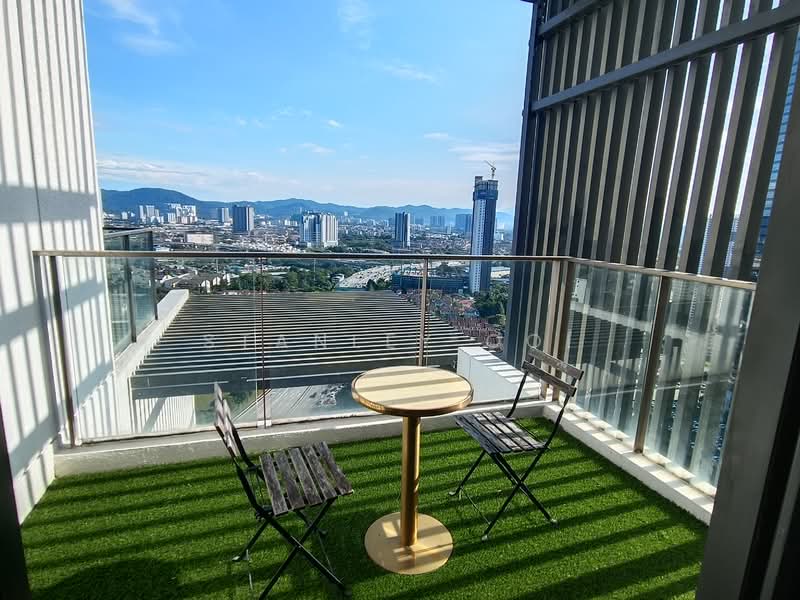 Kondominium untuk Dijual di Icon Residence - Stanley Ooi - Balcony - PropertyGuru.com.my