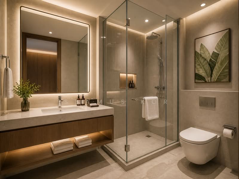 Banglo Komersial untuk Dijual di Bukit Ceylon (KL City Centre) - Seamus Kor - Bathroom - PropertyGuru.com.my