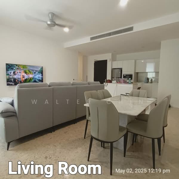 Service Residence for Rent at Pavilion Ceylon Hill - Walter Chin - Living Room - PropertyGuru.com.my