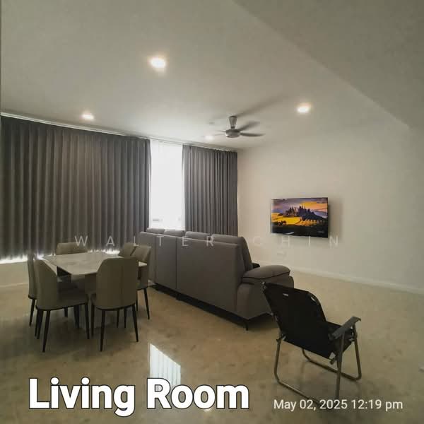 Service Residence for Rent at Pavilion Ceylon Hill - Walter Chin - Living Room - PropertyGuru.com.my
